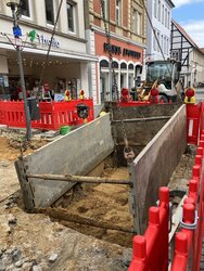 Baustelle Münsterstraße Baustelle Münsterstraße