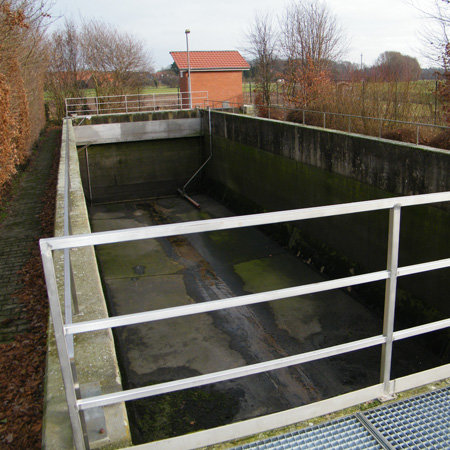 Regenüberlaufbecken Milte