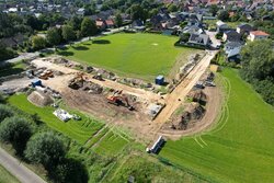 Baugebiet Weidkamp Drohnenbild Baugebiet Weidkamp Drohnenbild